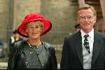 Den Haag 17 september 2002
Prinsjesdag 2002
Eduard Bomhoff met vrouw