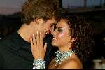 Amsterdam 2 september 2002
Premiere Oesters van Namkee in Pathe Arena
Katja Schuurman en Egbert Jan Weeber