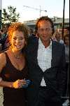 Amsterdam 2 september 2002
Premiere Oesters van Namkee in Pathe Arena
Frederique Huydts met vriend