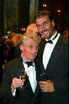 Amsterdam 22 september 2002
Premiere Sound of Music in Carre
Jacques d Ancona met vriend