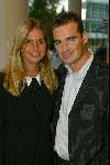 Amstedam 10 september 2002
Modeshow Monique Collignon in Hilton
Jeroen v d Boom met vriendin