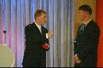Veldhoven 4 september 2002
VVCS Voetbalgala in Koningshof
Johnny Bosman en Erwin koeman