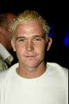 Amsterdam 31 augustus 2002
Ero lounge in Escape .
Johnny de Mol met blonde haren