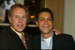 Amsterdam 9 september 2002
Modewshow Frans Molenaar in het Amstel Hotel
Jos Brink en Frank Sanders