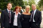 Veldhoven 4 september 2002
VVCS Voetbalgala in Koningshof
Mario Been met vrouw en Gerard Meier met vrouw