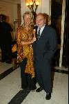 Amsterdam 9 september 2002
Modewshow Frans Molenaar in het Amstel Hotel
Marjon Lambriks met man