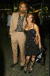 Amsterdam 2 september 2002
Premiere Oesters van Namkee in Pathe Arena
Nurlaila met vriend Edwin ....