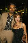 Amsterdam 2 september 2002
Premiere Oesters van Namkee in Pathe Arena
Nurlaila met vriend Edwin ....