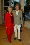 Amstedam 10 september 2002
Modeshow Monique Collignon in Hilton
Pauline v Rhenen met man