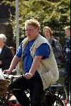 Amsterdam 3 april 2002
Theo v Gogh op de fiets