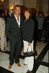 Amsterdam 9 september 2002
Modewshow Frans Molenaar in het Amstel Hotel
Leco v Zadelhoff en Yvonne Brandsteder