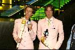 Amsterdam 2 september 2002
Premiere Oesters van Namkee in Pathe Arena
de broertjes