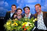 Amsterdam 22 september 2003
Premiere in de wolken met Johnny Kraaykamp jr en Laus Steenbeeke in het nieuwe de la mar theater en 
Albert Verlinde
