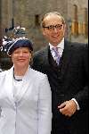 Den Haag 16 september 2003
Prinsjesdag 2003 
Annette Nijs met man