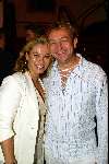 Hilversum 25 september 2003
Uitreiking van de gouden beelden in studio 21
Antje Monteiro met Jon v Eerd