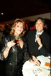 Amsterdam 6 december 2003
Opening van de antiek en kunstbeurs Pan in de Rai.
Claude Vanheyde en Astrid Engels