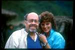 Barbara Plugge samen met Simon v Collem in Zuid korea bij opnames van de film \