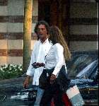 Amsterdam 21 september 2003
Patty Brard met haar vriend Bart Anokee