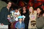 Amsterdam 7 september 2003
Presentatie boek Herman Brood van Bart Chabot in madame tussaud.Dochter herman Brenda zwanger en Xandra Brood