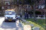 Den Haag 7 december 2003
Maxima en Prins Willem Alexander in het Bronovo ziekenhuis . Pers en andere mensen bij ziekenhuis. zusters in Bronovo