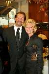 Amsterdam 4 september 2003
Opening winkel canali op pc hooftstraat
eigenaar met vrouw