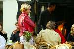 Amsterdam 4 september 2003
 Caroline Tensen en Peter Gallas  op  pc hooftstraat
