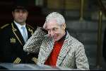 Amsterdam 24 september 2003
Rolling stones verlaten amstel hotel
Charly Watts