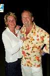 Amsterdam 4 september 2003
Presentatie cd gerard joling en the cooldown cafe met hennie huisman en hans klok in grand cafe bij artis
Cemens v Bragt met vrouw
