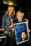 Amsterdam 1 december 2003
Presentatie DVD Willy Alberti in Amsterdam.  
Ria Alberti  en Danielle van t Schip