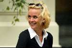 Amsterdam 11 september 2003
Daphne Deckers bij amstel hotel