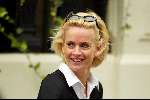Amsterdam 11 september 2003
Daphne Deckers bij amstel hotel