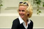 Amsterdam 11 september 2003
Daphne Deckers bij amstel hotel