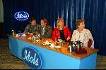 Amsterdam 3 december 2003
Persconferentie Idols 2003/2004
Edwin Jansen, Jerney Kaagman, Henkjan Smits en Eric v Thijn