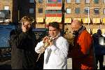 Den Haag 7 december 2003
Maxima en Prins Willem Alexander in het Bronovo ziekenhuis . Pers en andere mensen bij ziekenhuis.
Eric Mouthaan (rtl4)