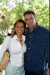Hilversum 22 september 2003
Pincess records  presentatie in studio 21
Esther Oosterbeek met vriend