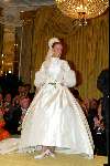 Amsterdam 9 september 2003
Bruidsjapon
Modeshow Frans Molenaar in het Amstel hotel