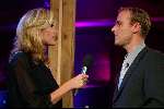 Bloemendaal 19 september 2003
Elite model of the year verkiezing
Frederique v d Wal met Jeroen v d Mast