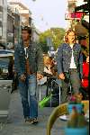 Amsterdam 4 september 2003
Glenn Schaap met tennister....  op  pc hooftstraat