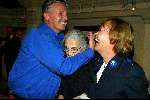 Amsterdam 7 september 2003
Presentatie boek herman brood van bart chabot in madame tussaud
Henny Huisman met Majoor Boshard
