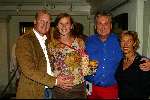 Amsterdam 7 september 2003
Presentatie boek herman brood van bart chabot in madame tussaud
Henny Huisman met vrouw Joke