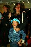 Amsterdam 7 september 2003
Presentatie boek herman brood van bart chabot in madame tussaud
Holly Brood met Xandra Brood