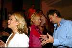 Hilversum 25 september 2003
Uitreiking van de gouden beelden in studio 21
Inge Iepenburg enRick Engelkes