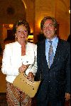 amsterdam 9 september 2003
modeshow frans molenaar in het amstel hotel
neelie kroes en dirk jan parelberg