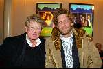 Scheveningen 8 december 2003
Feestje Holland Casino in circustheater.
Jan des Bouvrie en Jean marc des Bouvrie