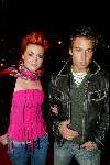 Amsterdam 2 december 2003
Premiere West Side Story in Carre.  
Kim Lian v d Meij met vriend