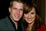 Amsterdam 2 december 2003
Premiere West Side Story in Carre. 
Lieke v Lexmond & vriend