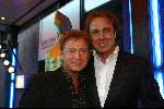 Hilversum 25 september 2003
Uitreiking van de gouden beelden in studio 21
Marco Borsato met Armando Borsato