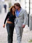 Den Haag 5 september 2003
Mariska Hulscher met haar nieuwe vriend Walter
