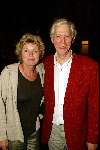 Amsterdam 22 september 2003
Premiere in de wolken 
Martine Bijl met haar man Berend Boudewijn