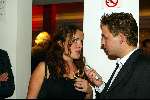 Amsterdam 22 september 2003
Premiere in de wolken 
Annick Boer en Matthijs Albers